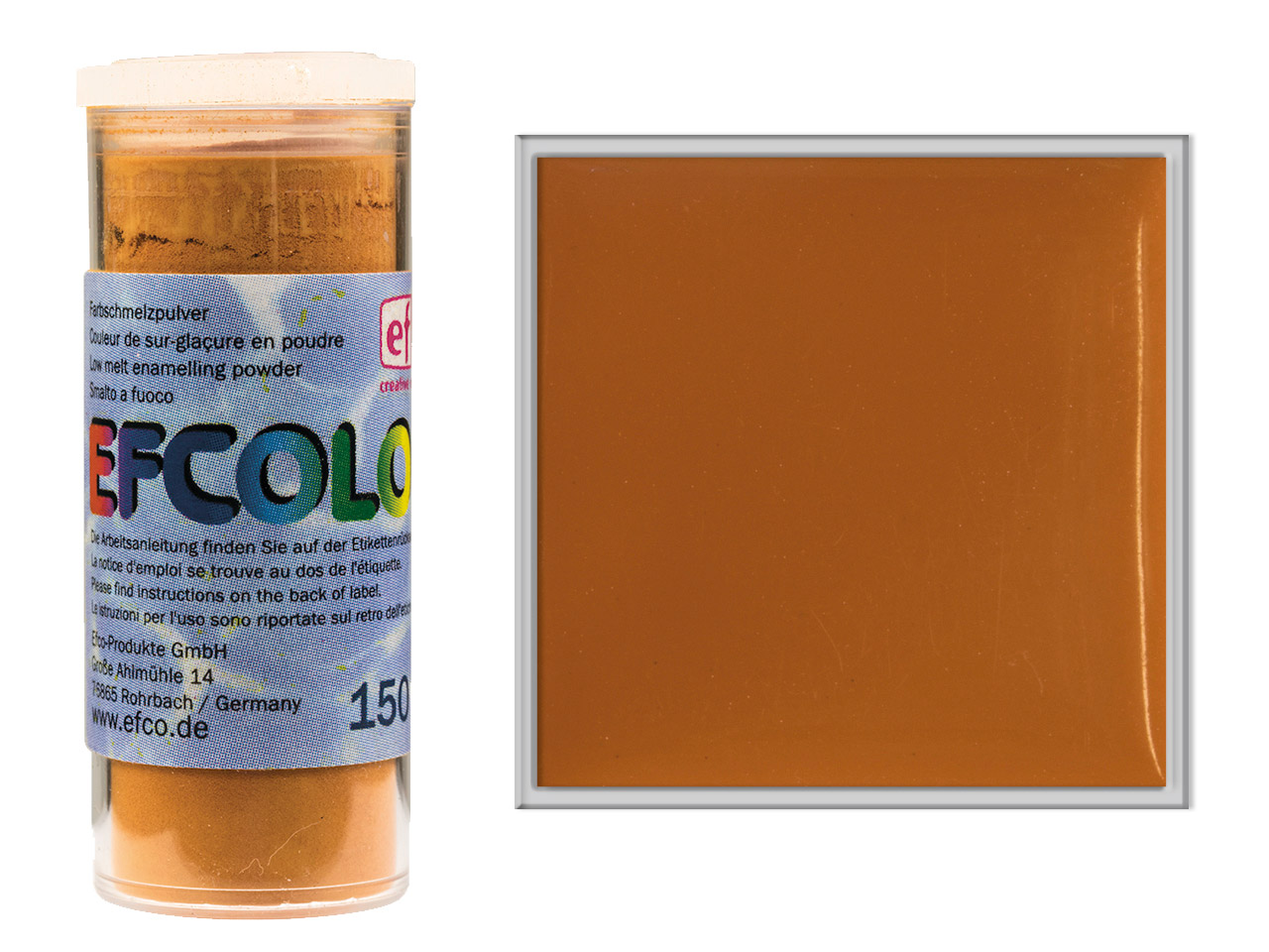 Do you have a safety data sheet for Efcolor Enamel Cognac 10ml?