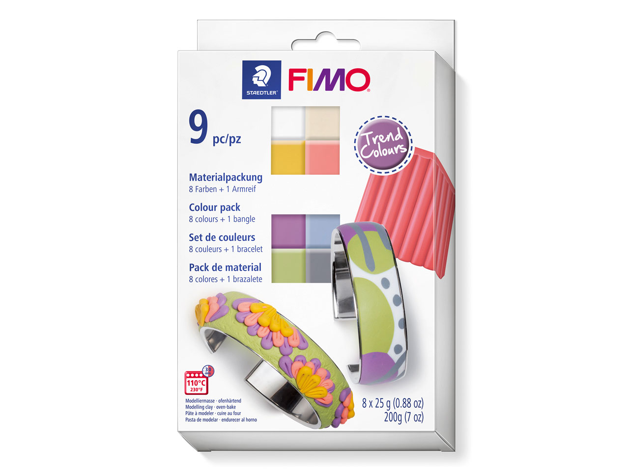 Fimo Soft Trend Colour Pack of 8, Questions & Answers