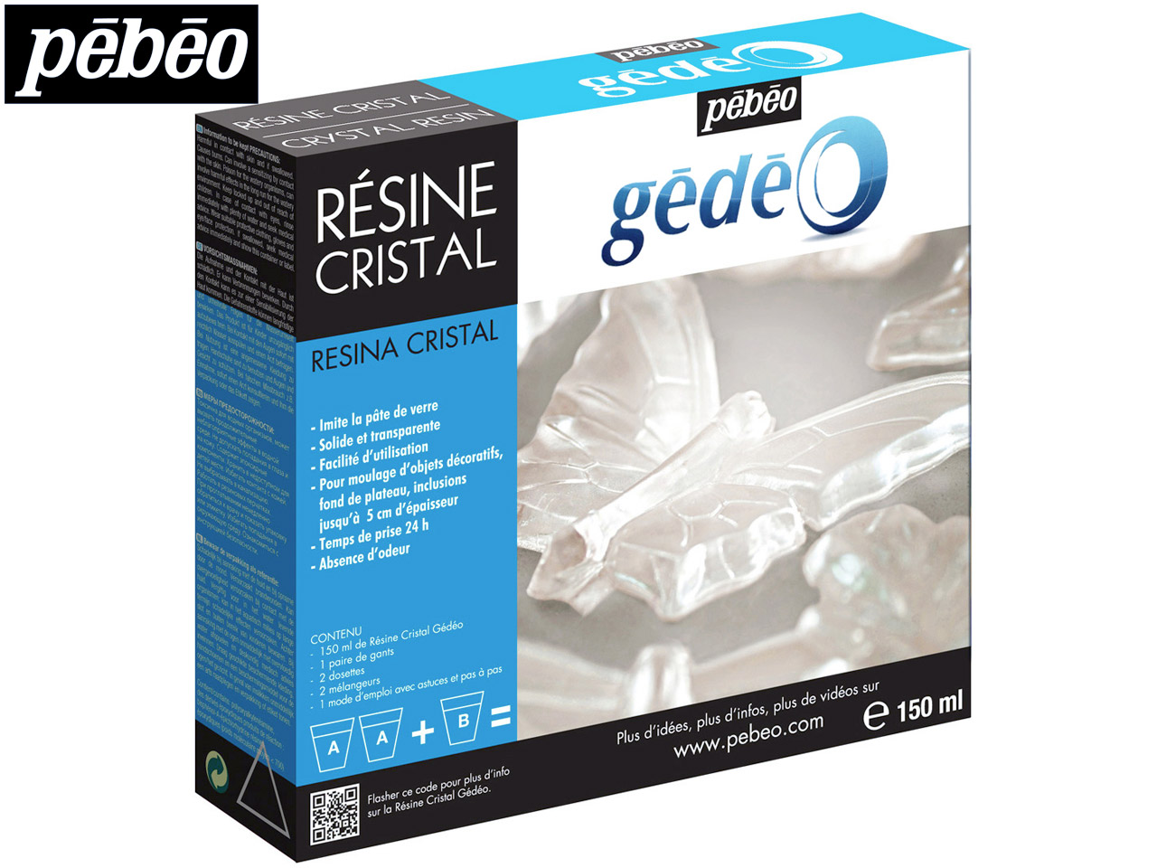 Gedeo Resin, Clear Crystal, 150ml Un3082/un3066 Questions & Answers