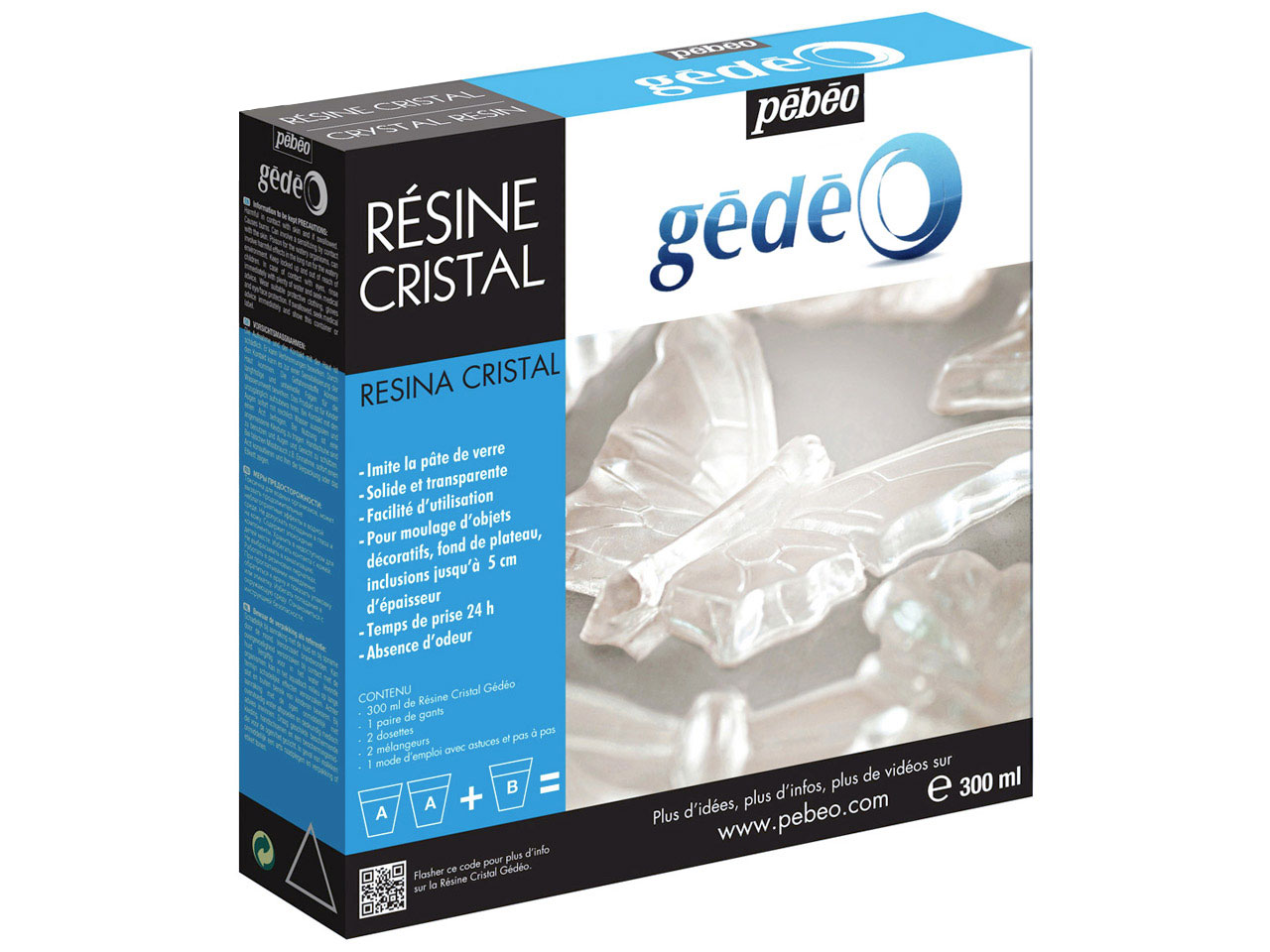 Do you have a safety data sheet for Gedeo Resin, Clear Crystal, 300ml Un3082/un3066?