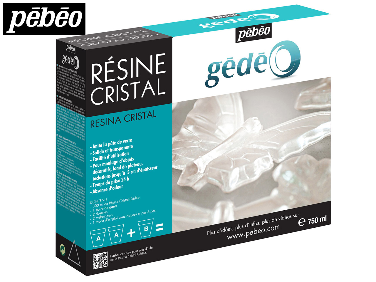 Do you have a safety data sheet for Gedeo Resin, Clear Crystal, 750ml Un3066?