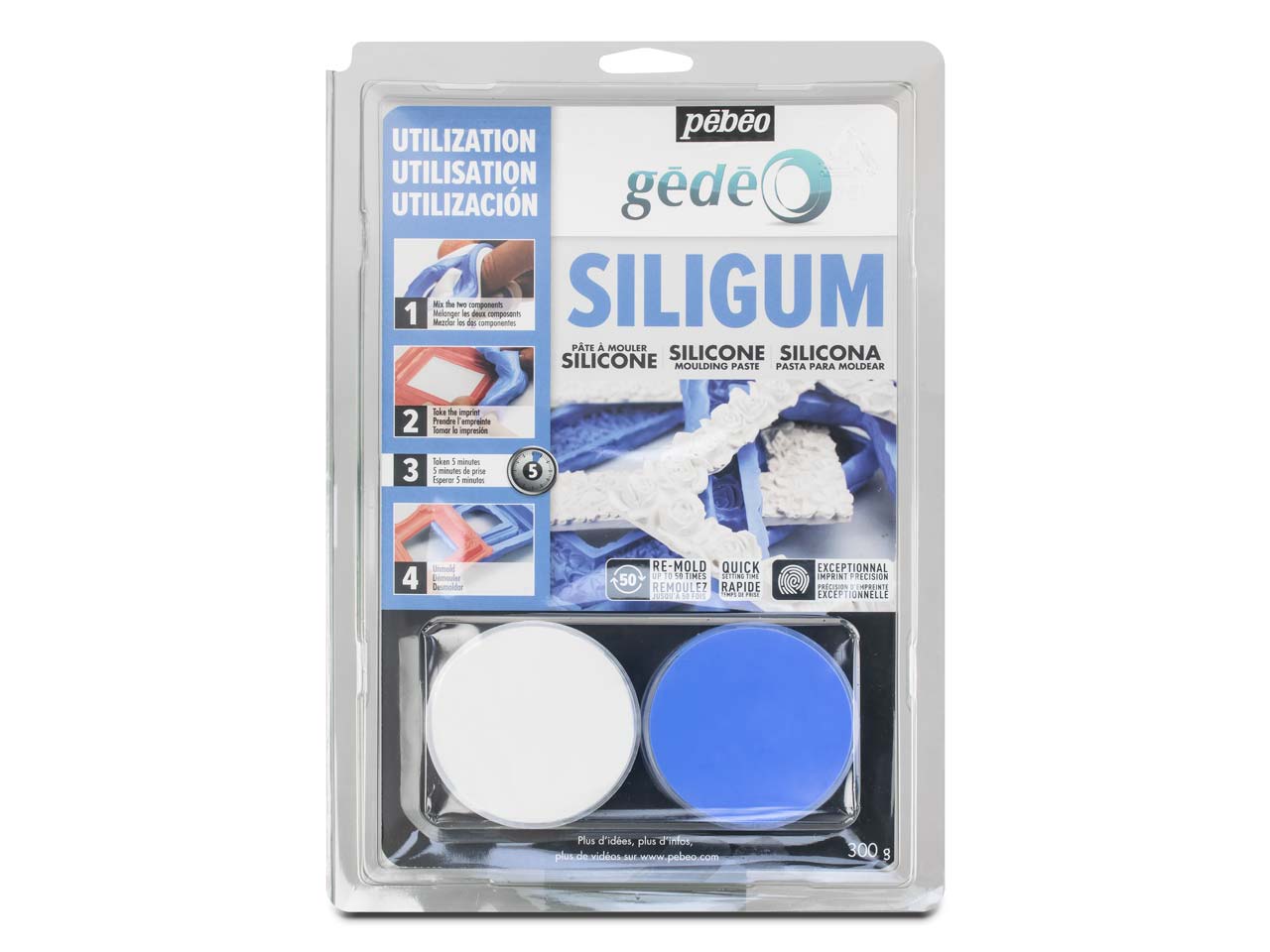 Do you have a safety data sheet for Gedeo Siligum Moulding Compound, 300g?