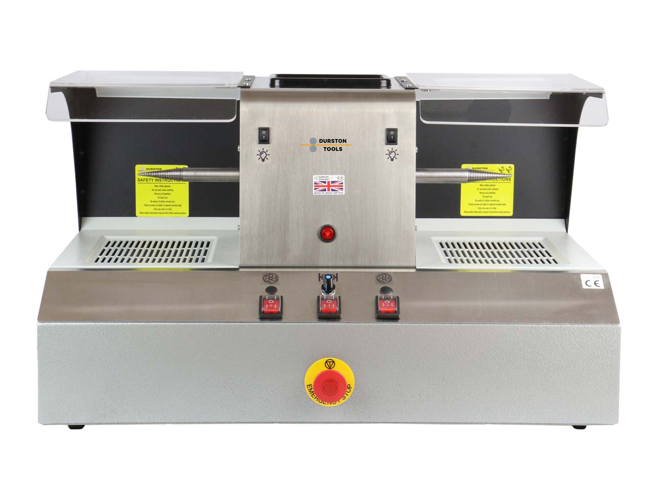 What HP is the polishing motor and the same question for the Extractor?