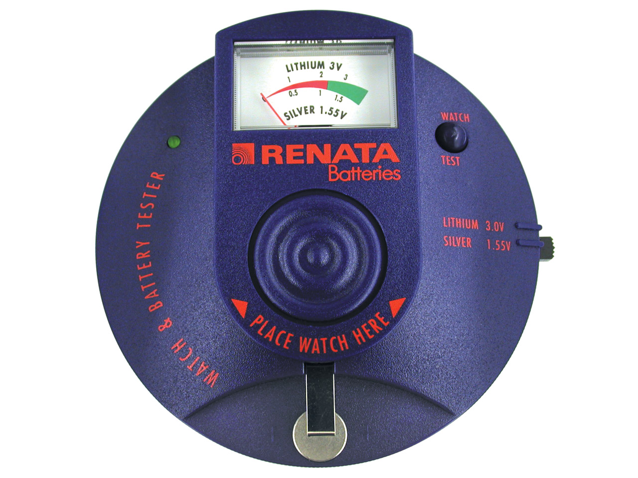 Do you have instructions for Renata Quartz Watch And Cell Battery Repair Tester Silver 1.5v Lithium 3.0v?