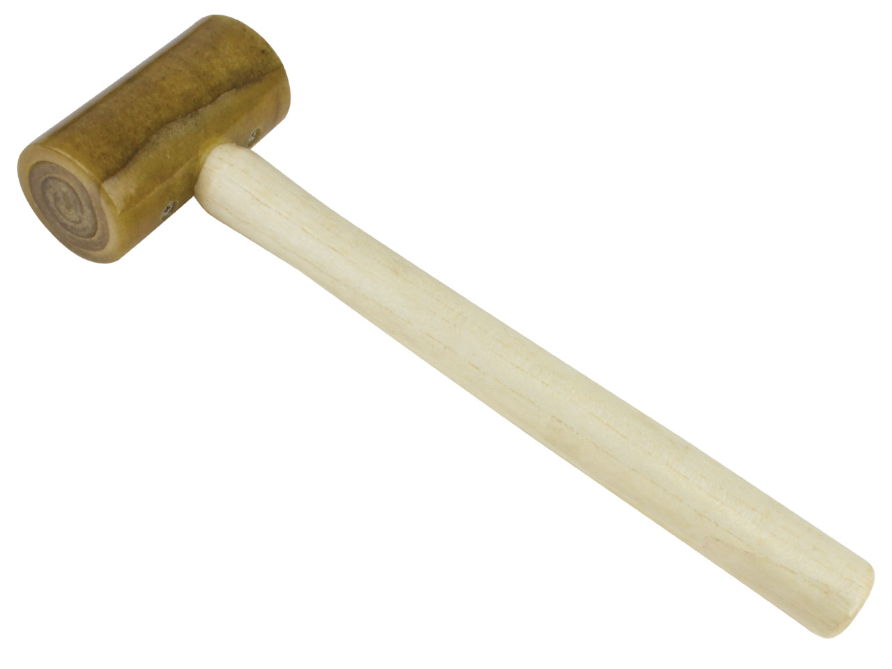 What�s the difference between the rawhide mallet and a metal hammer?