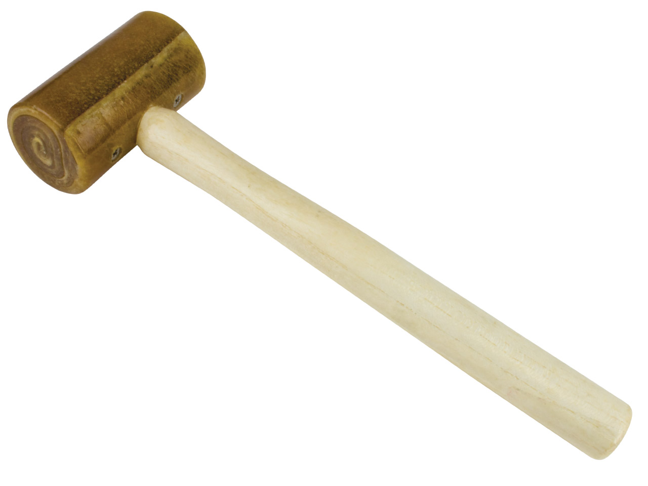 What�s the difference between the rawhide mallet and a metal hammer?