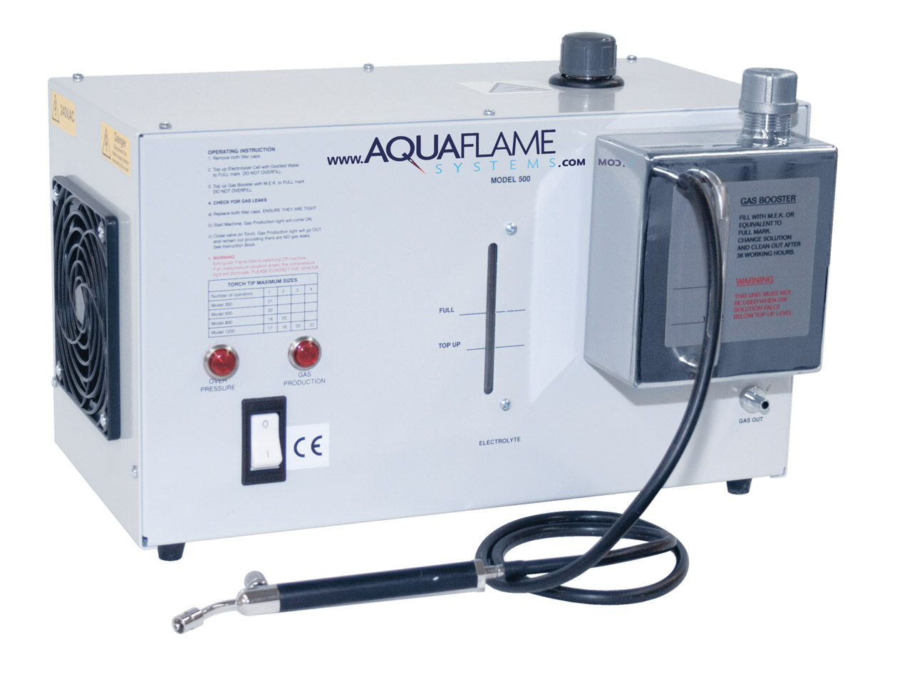 Aquaflame Micro Welder, Model 500 Un1813 Questions & Answers