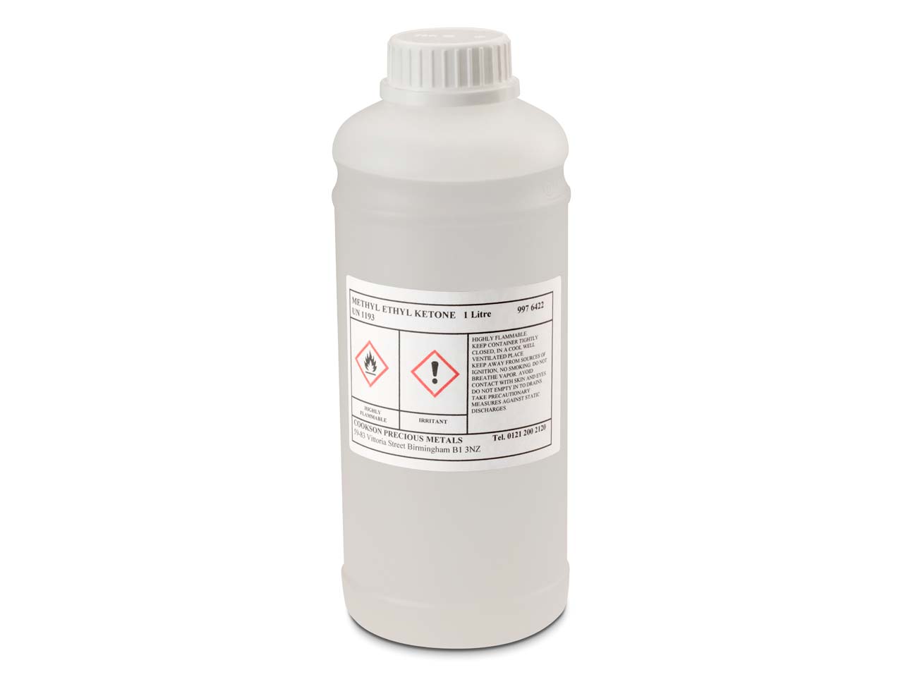 Do you have a safety data sheet for MEK (Methyl Ethyl Ketone) 1 Litre Un1193?