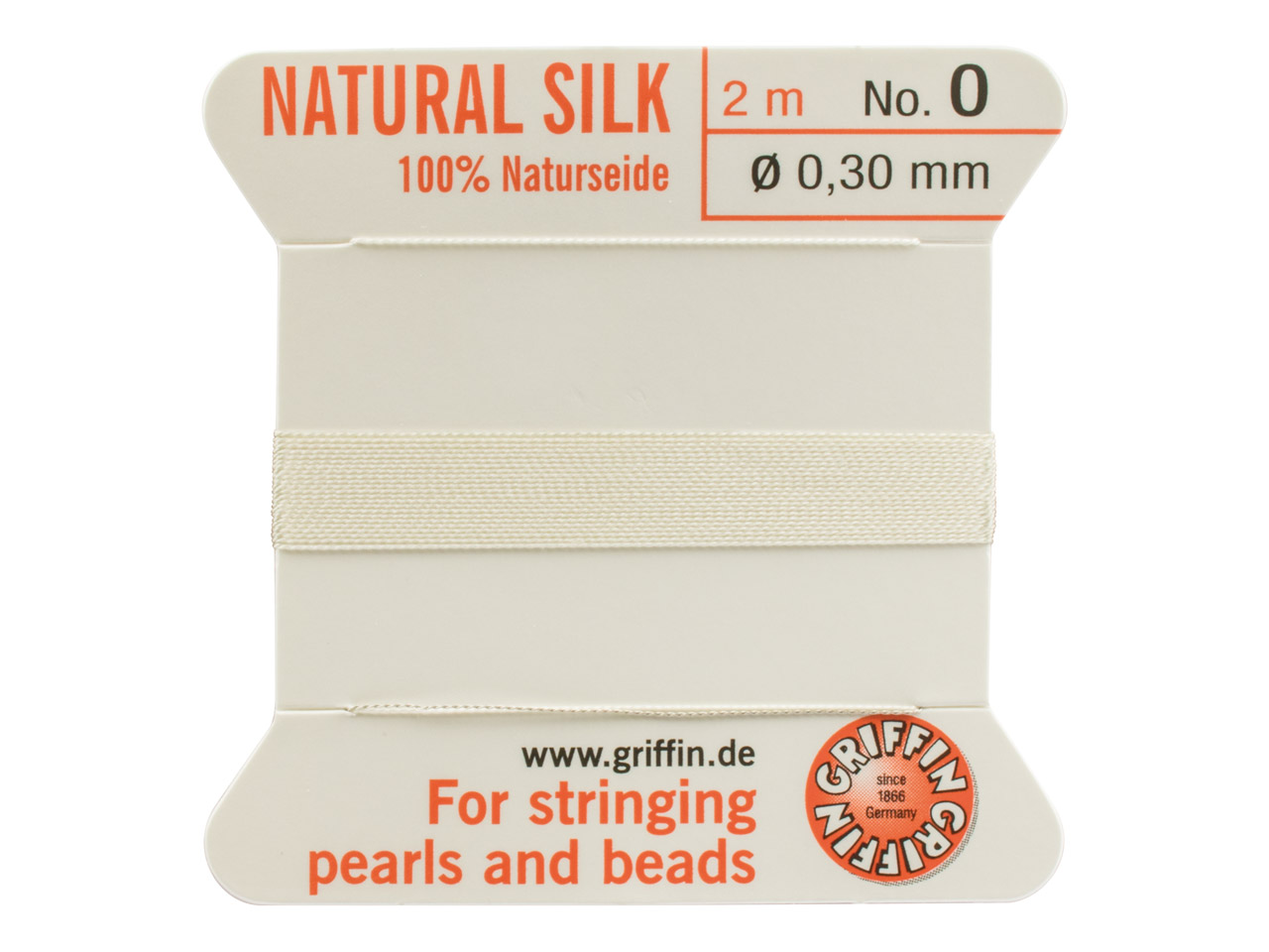 Griffin Silk Thread White, Size 0 Questions & Answers