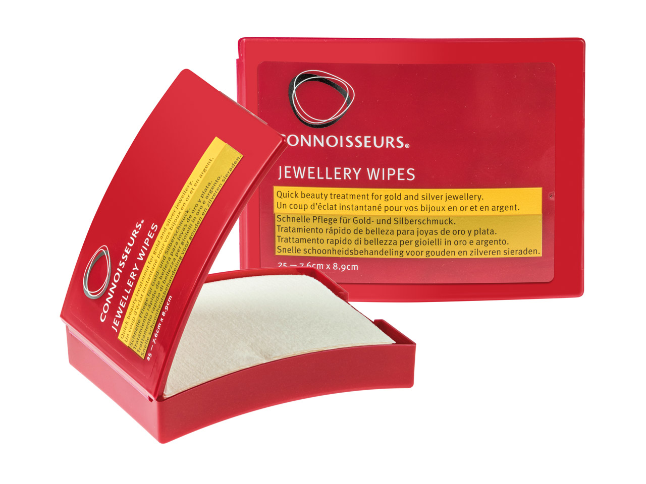 Connoisseurs® Jewellery Wipes Pack of 25 Polishing Wipes Questions & Answers