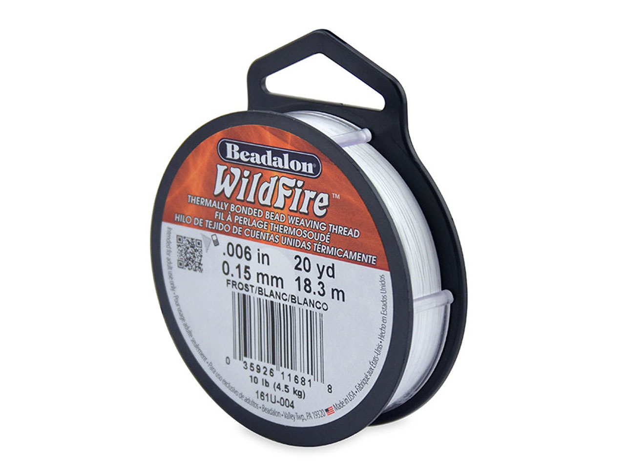 Do you have a safety data sheet for Beadalon Wildfire Thread Frost 0.15mm X 18.3m?