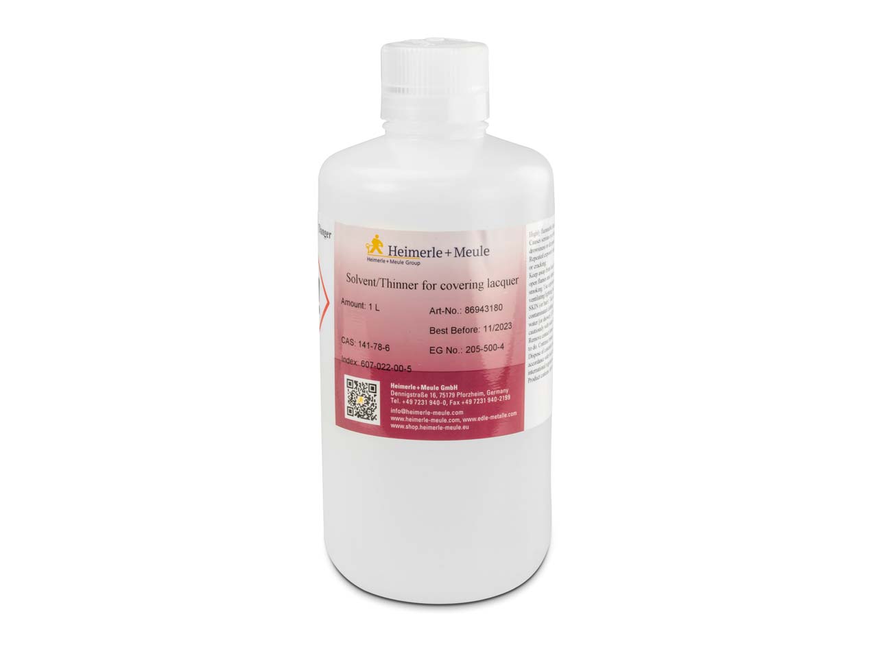 Heimerle + Meule Solvent Thinner For Covering Lacquer 1 Litre Un1173 Questions & Answers