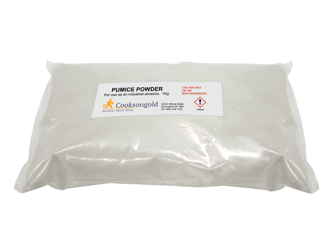 Do you have a safety data sheet for Pumice Powder 1kg?