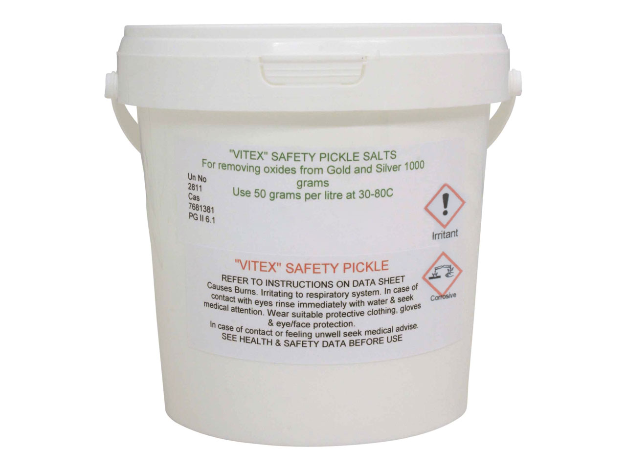 Do you have a safety data sheet for Pickling Powder 500g?