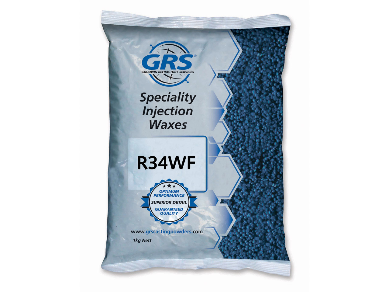 GRS Premium Injection Wax Flexi Blue 1kg Questions & Answers
