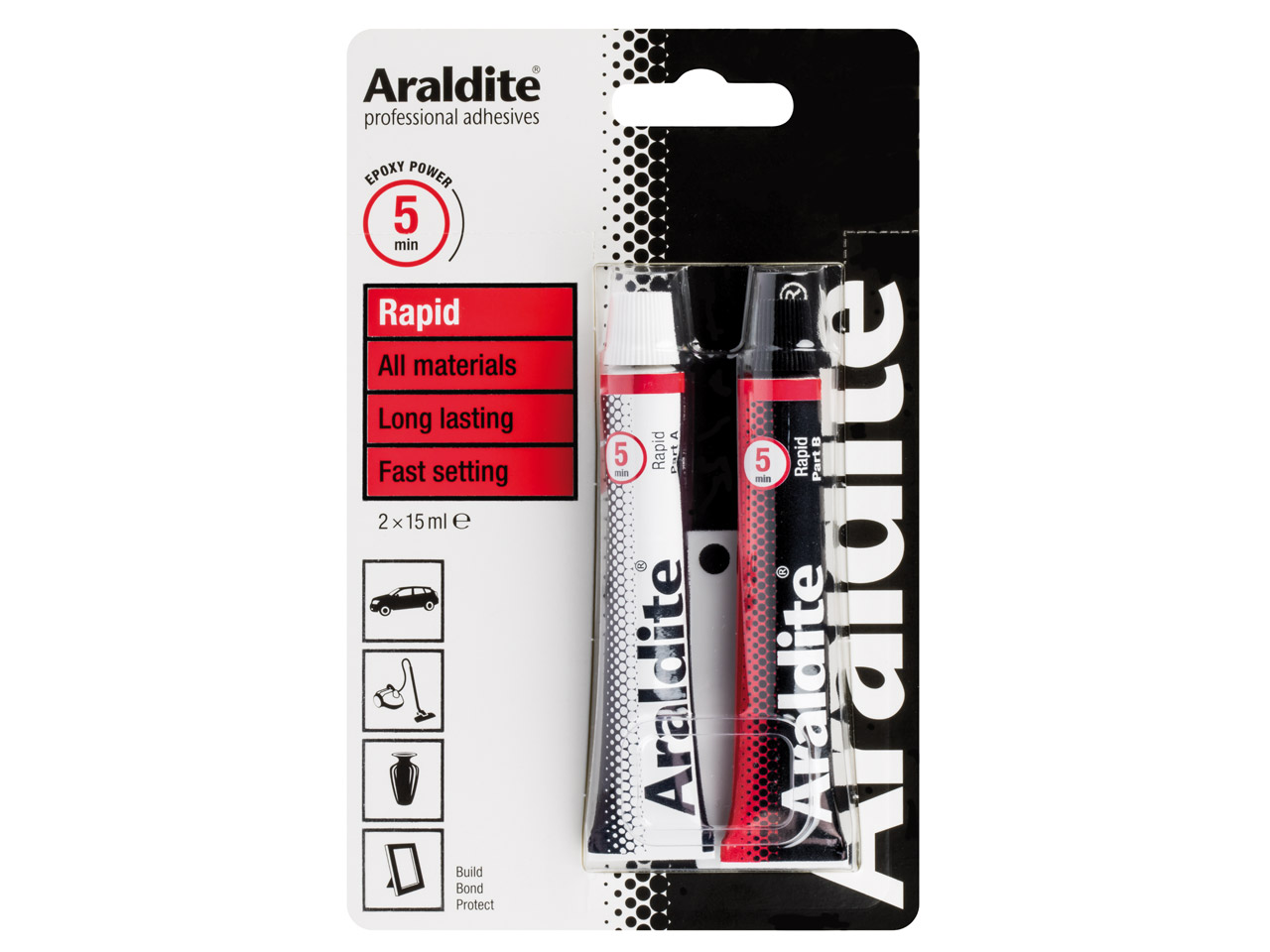 Do you have a safety data sheet for Araldite Rapid 2x15ml Tubes UN3082?