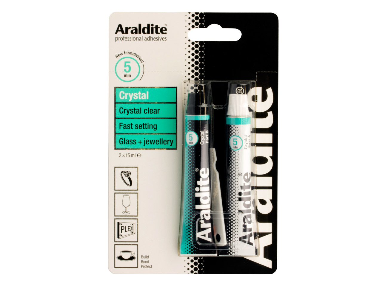 Do you have a safety data sheet for Araldite Crystal 2x15ml Tubes, UN3082?