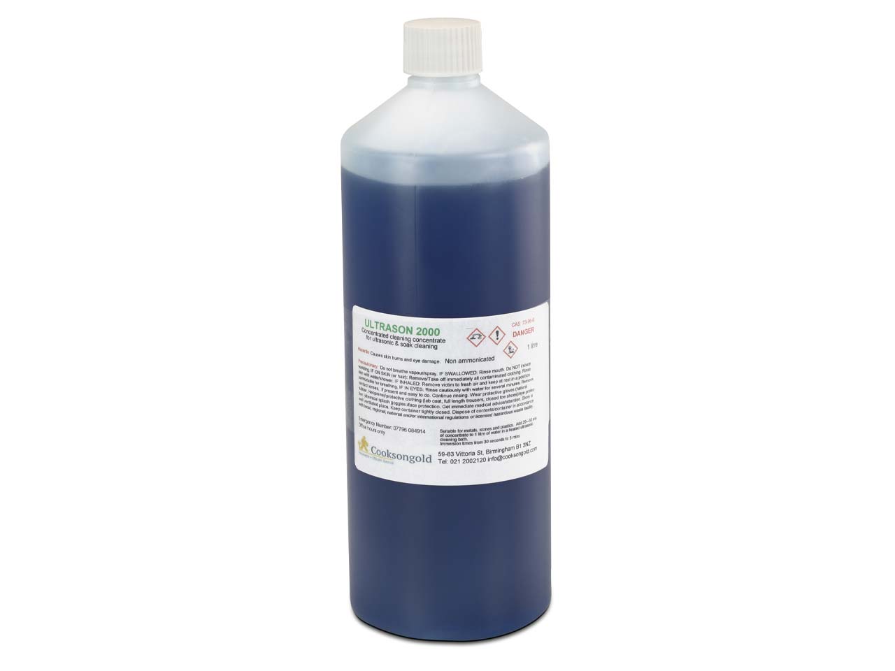 Do you have a safety data sheet for Ultrasonic 2000 Cleaning Fluid 1 Litre Biodegradable For Ultrasonic, Un2735?