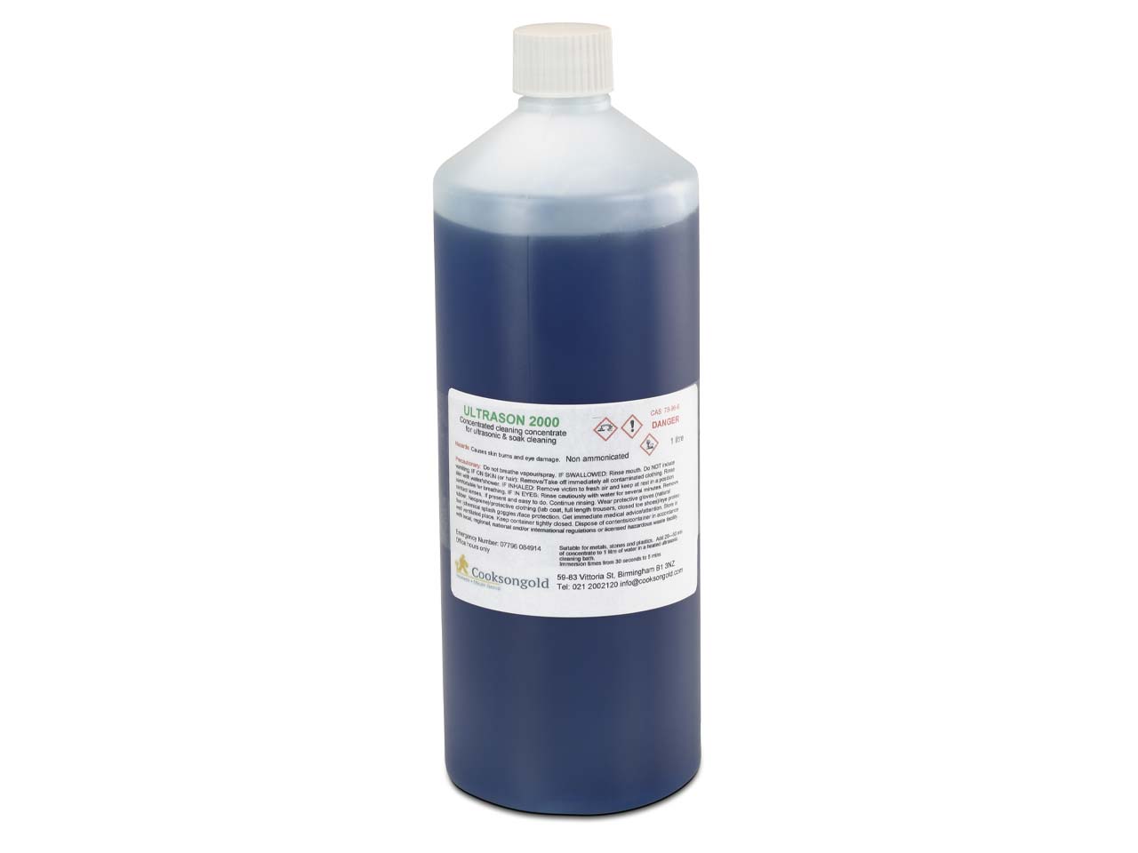 Do you have instructions for Ultrasonic 2000 Cleaning Fluid 1 Litre Biodegradable For Ultrasonic, Un2735?