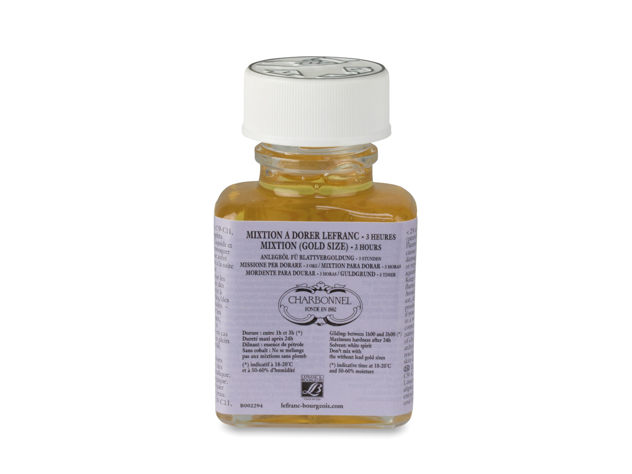 Do you have a safety data sheet for Gold Size 75ml UN1263?