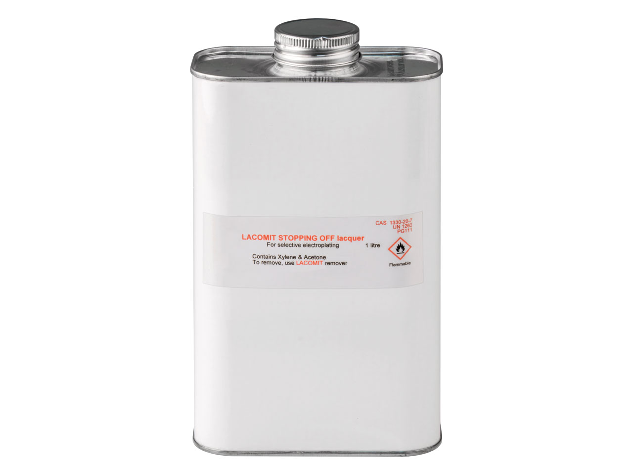 Do you have a safety data sheet for Lacomit Lacquer 1 Litre Un1263 Courier Only?