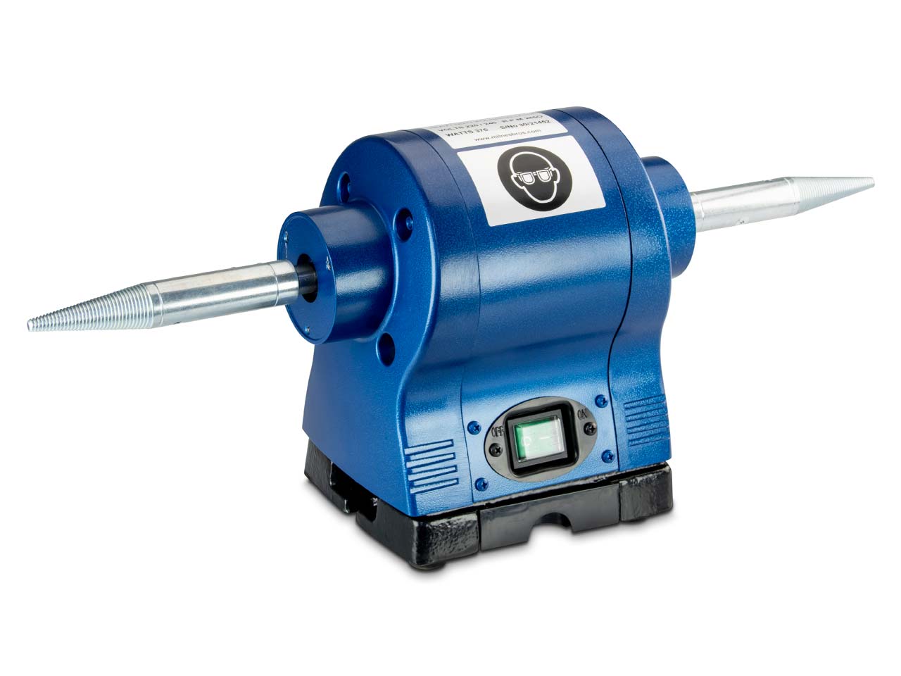 Milbro Double Ended Polisher 1hp, Complete With 2 Spindles 152mm Length Questions & Answers