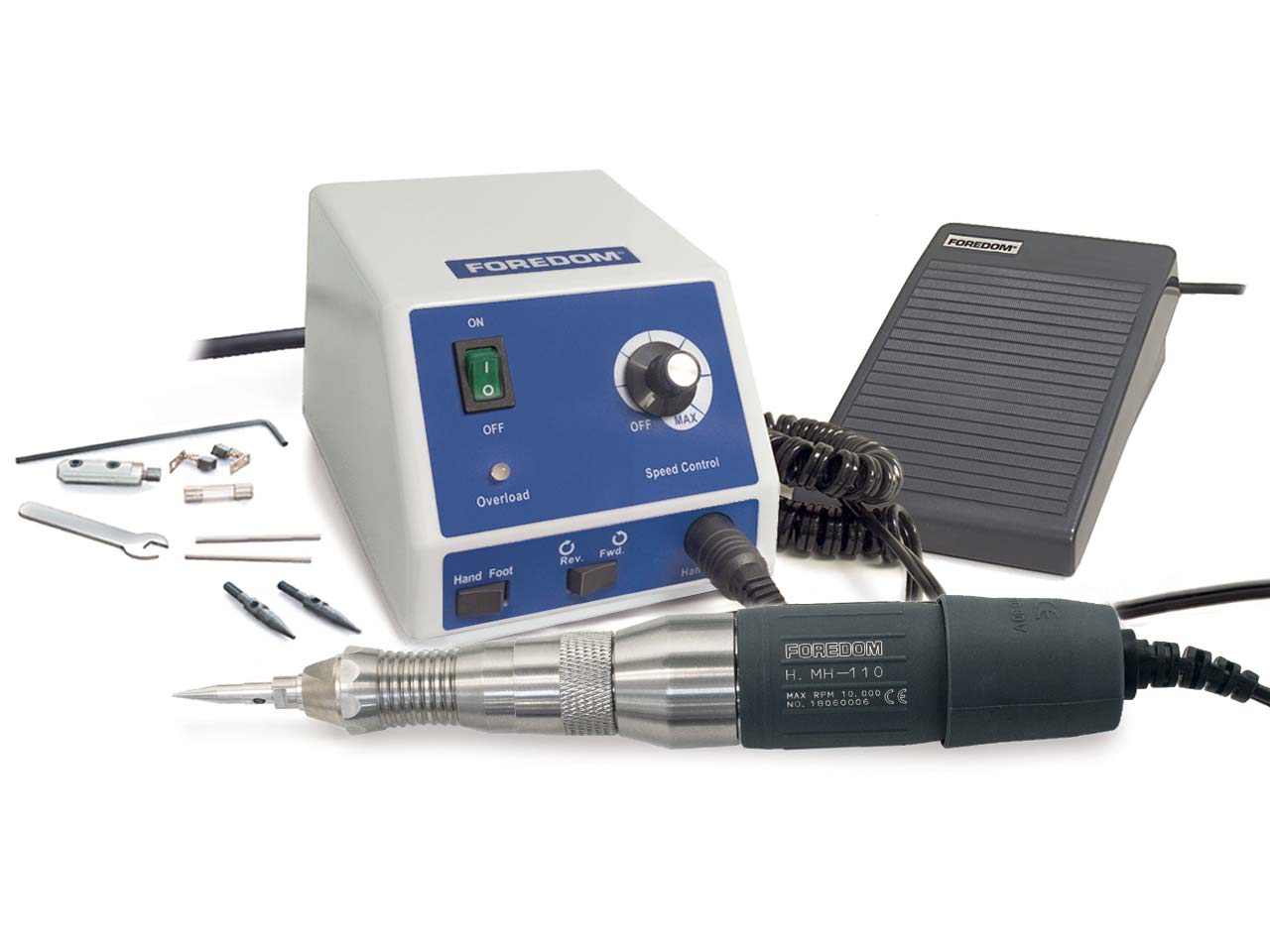 Foredom Micromotor Hammer Action System, Brush Type Questions & Answers