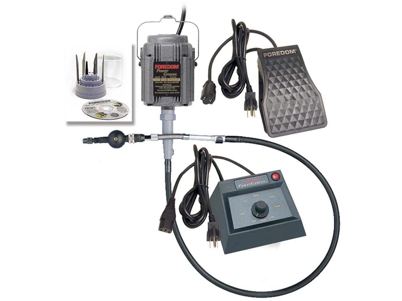 Do you have instructions for Foredom Pendant Motor, Powergraver Handpiece And Kit?