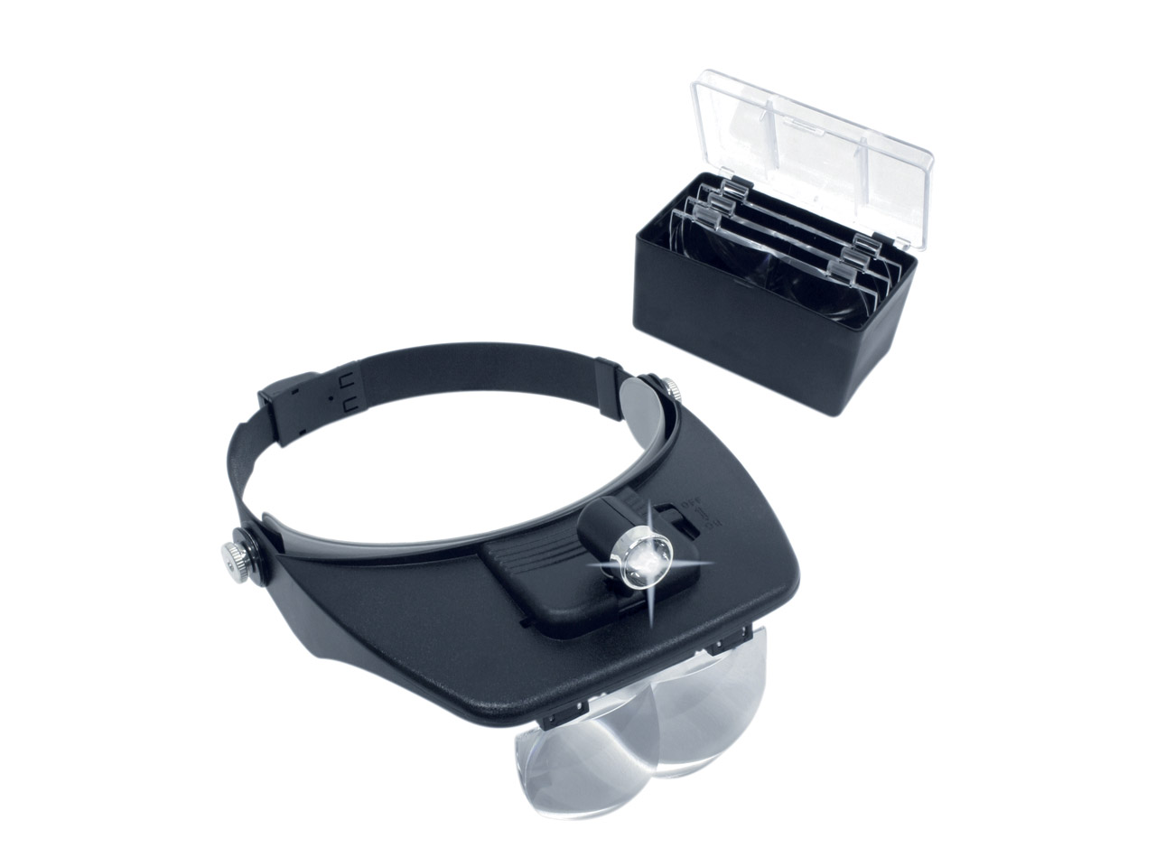 Do you have instructions for Illuminated Headband Magnifier With 4 Lenses?