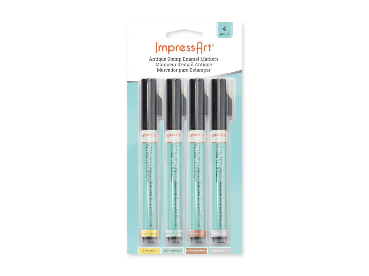 Do you have a safety data sheet for ImpressArt Stamping Pack of 4 Colours Antique Enamel Marker Pen?