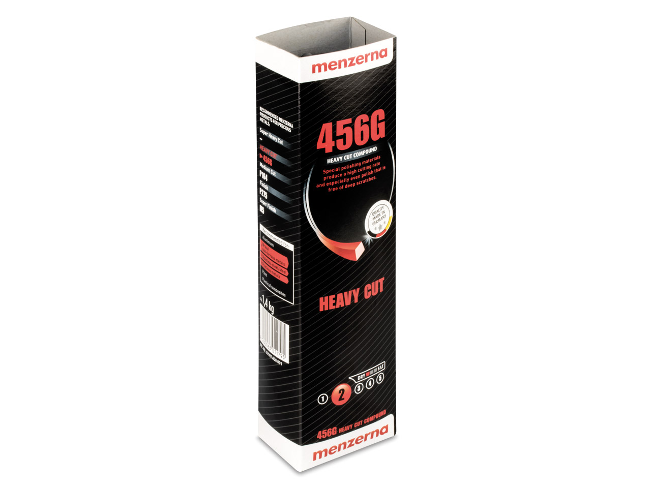 Do you have instructions for Menzerna 456 Grey Polishing Compound, Pre Polish Heavy Cut?