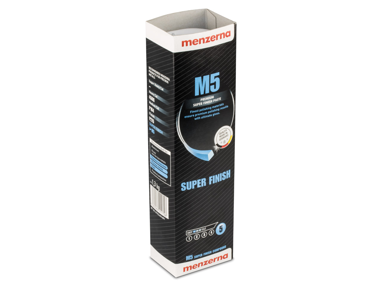 Do you have instructions for Menzerna M5 White Finishing Compound, Super Fine Finish?