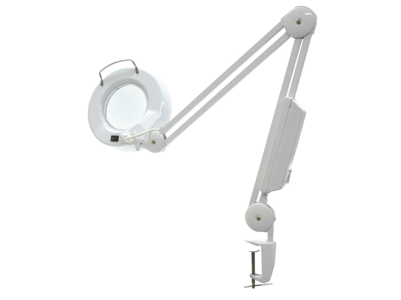 Illuminated Magnifying Lamp With Fluorescent Tube And Round Lens Questions & Answers