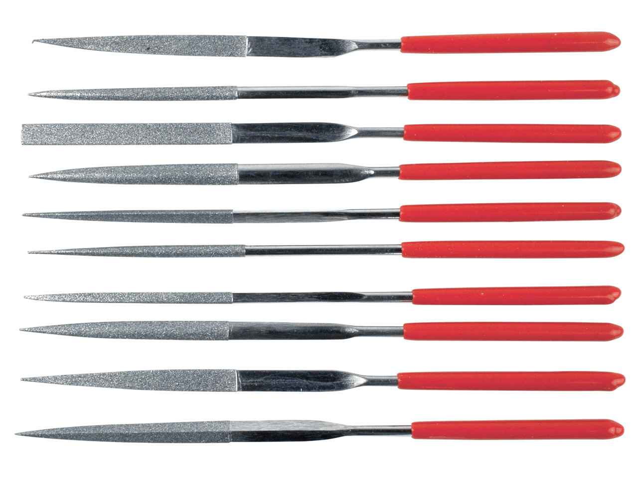 Diamond Files Set Of 10, 140mm/5.5'' Questions & Answers