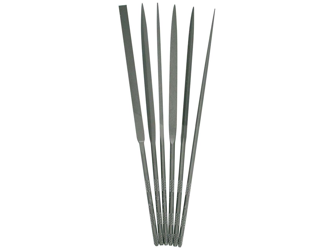 Vallorbe Needle File, Set Of 6, 160mm/6'', Cut 2 - Medium Grade Questions & Answers
