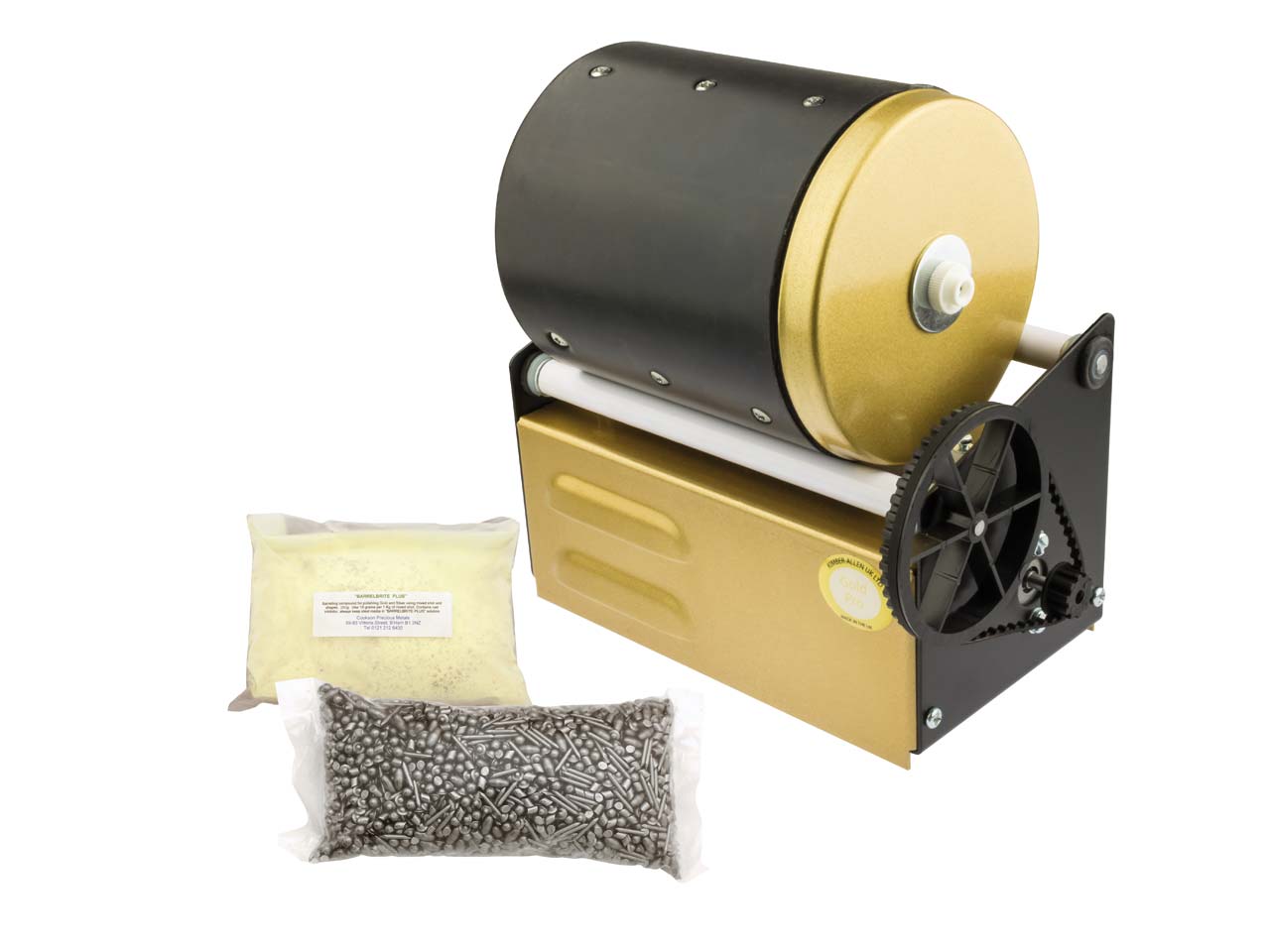 Do you have instructions for Gold Pro Max Barrel Tumbling Machine With Free Starter Kit?