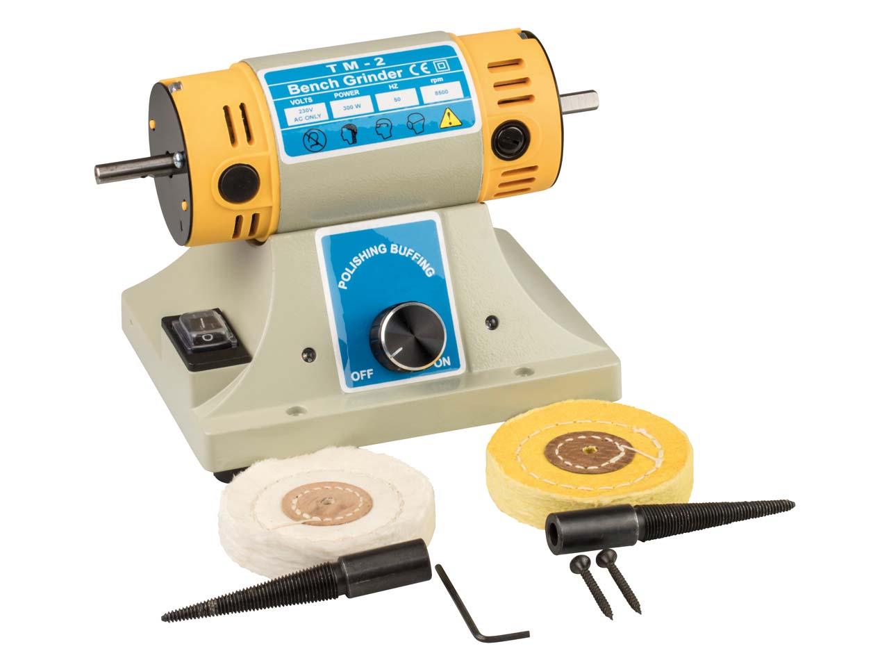 Does this mini variable speed polisher work as a grinder as well?