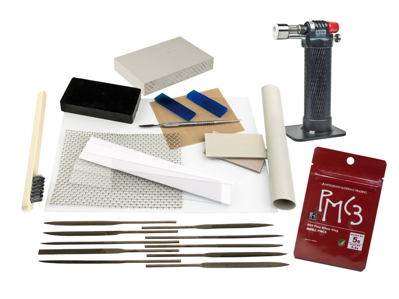 What cut and make are the needle files included in this kit?