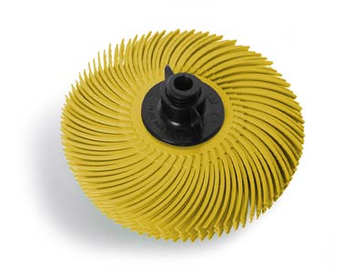 JoolTool 3M Radial Bristle Brush   76mm/3&amp;quot; Yellow 80 Grit Questions & Answers