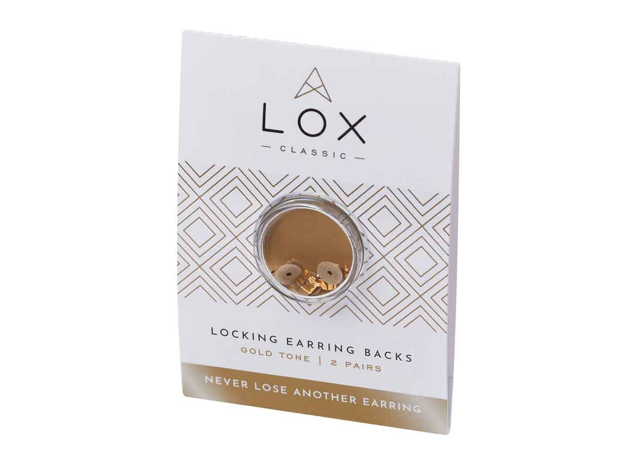 Lox Gold Tone Secure Earring Scrolls Pack of 4 Questions & Answers