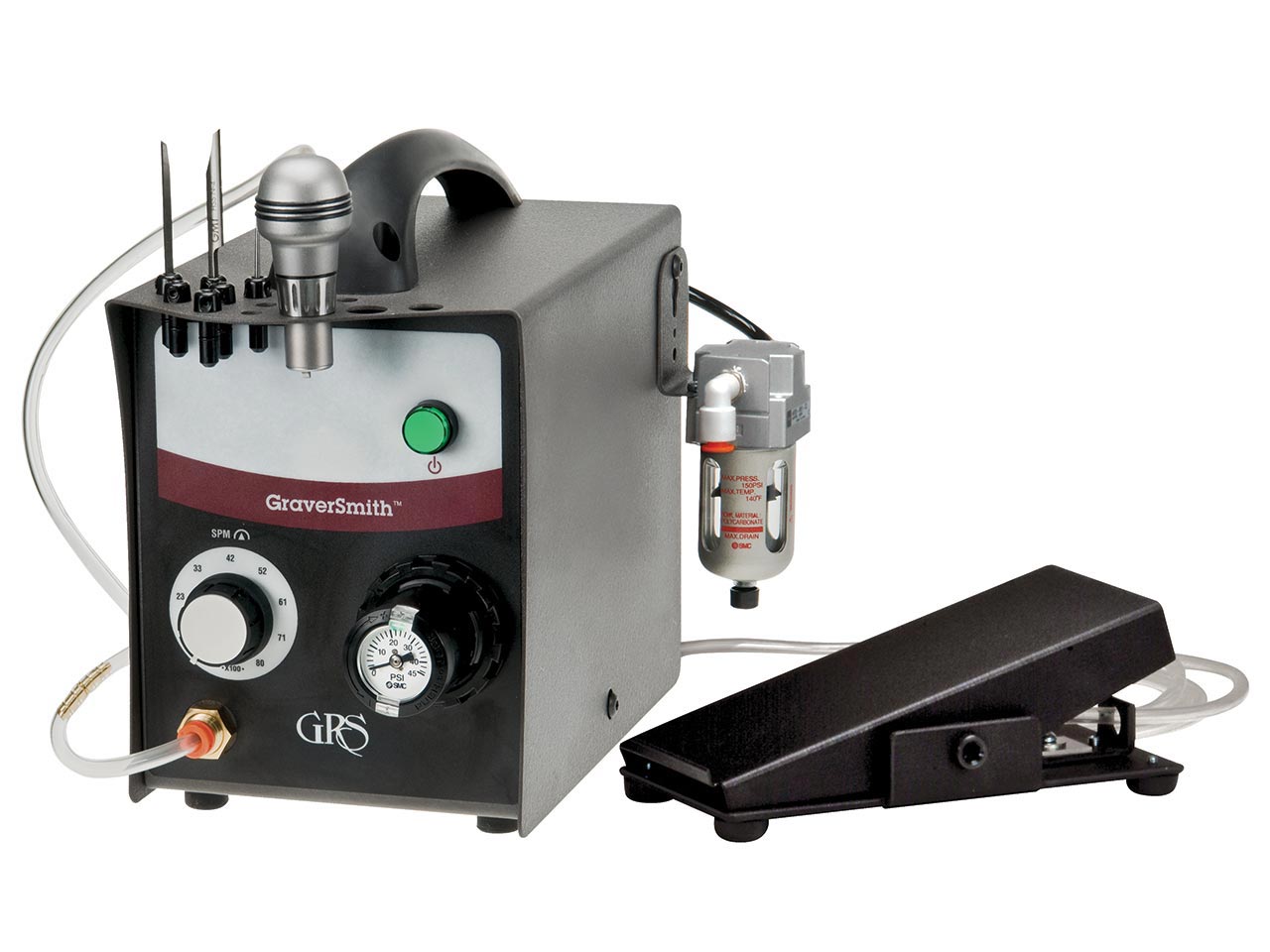 Do you have instructions for GRS� GraverSmith For Basic Pneumatic Engraving And Setting With Foot Control?