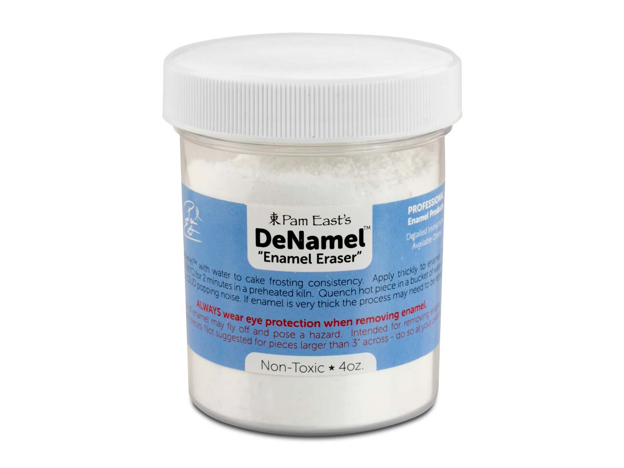 Pam East's Denamel, Non-toxic Enamel Eraser, 113g/4oz Questions & Answers