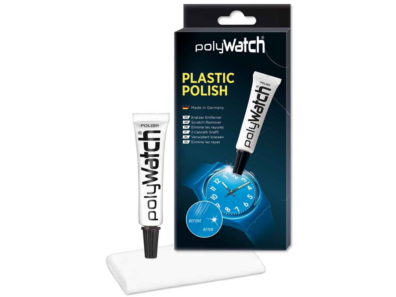 Do you have a safety data sheet for polyWatch Plastic Polish Kit?