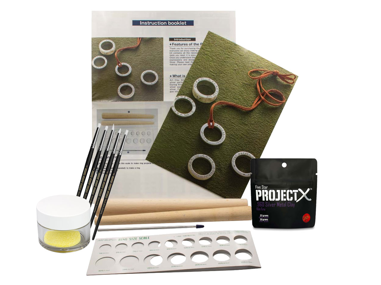 Metal Clay Crafting Essentials Kit With Ring Making Tools Questions & Answers