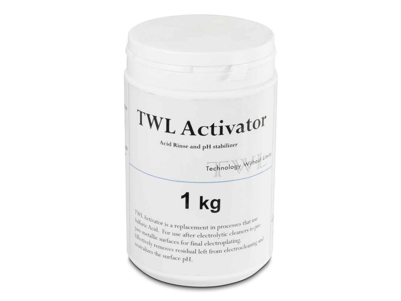 TWL Activator, Sulphuric Acid Rinse For Pre-treatment Of TWL Eko-line B1RL Solutions, 1kg Questions & Answers